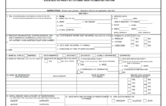 DA Form 3508 - Application For Remission Or Cancellation Of Indebtedness Page 1