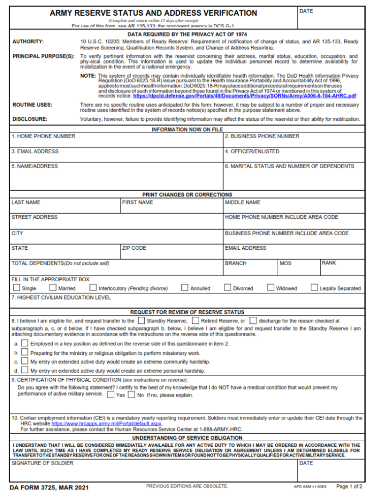 da-form-3725-army-reserve-status-and-address-verification