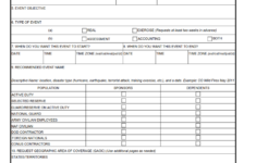 DA Form 7766 - Army Disaster Personnel Accountability Page 1