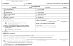 DA Form 7224-1 - Advance Deposit Trust Account (Adta) Worksheet
