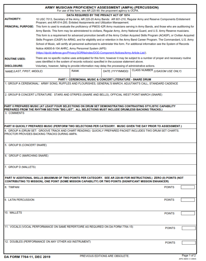 da-form-7764-11-army-musician-proficiency-assessment-ampa-percussion