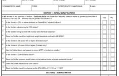 DA FORM 7759 - United States Army Explosive Ordnance Disposal (Eod) Interview Checklist Page 1
